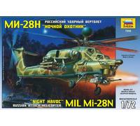 ZVEZDA 7255 1:72 Mil MI-28N Russian Attack Helicopter "Havoc"