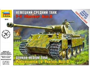 1:72 Zvezda Panzerkampfw.V Panther Ausf.D Kit Z5010 Model