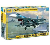 Sukkoi SU-33 Russian Naval Fighter - AIRPLANES 1/72 - ZVESDA Z7297