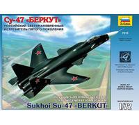Zvezda Plastic Model Kit Sukhoi Su-47 Berkut 1/72 Scale 7215