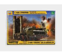 Zvezda 5068 S-400 Triumf SA-21 Growler Missile System 1:72 Plastic Model Kit