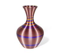 1.75mm 1kg Silk Rainbow 3D Printing Filament Rapid Gradient Twist(Gold+Red+Purple)