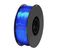 1.75mm 3D Printer Flexible Filament TPU Skin Color Black Elastic Flexible Rubber Material Roll Flex Vacuum Packaging 200g 500g(Transparent Blue C)