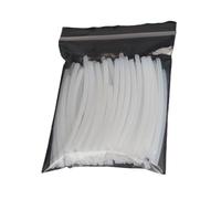 1.75mm Filament Welding Connector Joiner PTFE Tube Filament Splicer Welding Tube 100/200pcs for 3D Printer