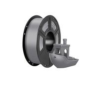 1.75mm PLA+ 3D Printer Filament 1KG/Roll High Precision Pla Plus 3D Printing Material Plastic Rubber Consumables(Grey 1kg)