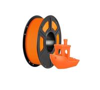 1.75mm PLA+ 3D Printer Filament 1KG/Roll High Precision Pla Plus 3D Printing Material Plastic Rubber Consumables(Orange 1kg)