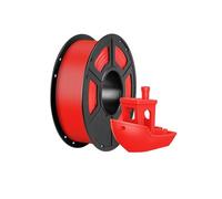 1.75mm PLA+ 3D Printer Filament 1KG/Roll High Precision Pla Plus 3D Printing Material Plastic Rubber Consumables(Red 1kg)