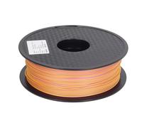1.75mm PLA Filament Dual Color Gold Purple, 3D Printer Consumable with Glossy Finish, Extrusion Filament for 30-45mm/s Printing Speed, Compatible with Most FDM 3D Printers