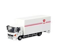 1/76 For HINO 500 Van Truck Diecast Alloy Car Model Scene Decoration Adult Display Boys Gift