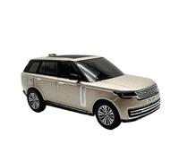 1:76 For Land Rover Range Rover Jeep Car Model Kit Ornaments Alloy Toy Car Simulation Vehicle Playset(Silver)