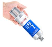 1.76oz Metal Glue, Two-Part Epoxy Resin Auto Restoration Putty Marine Caulk, Cold Weld Metal, Plastic, Aluminum, Stainless Steel, Wood, Seal Waterproof(1 pcs)