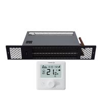 (1.7kW, Black) Mylek 24/7 Wireless App Plinth Heater Thermostat