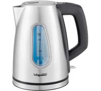 3000W 1.7L Electric Kettle Fast Boil Brushed Stainless Steel Kitchen Jug NEW