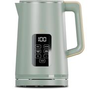 1.7L Green 3000W Rapid Boil Digital Kettle with Temperature Control, Cordless Design Variable Temperature, Quiet & Fast Boil Kettle