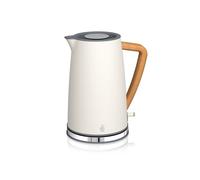 Nordic 2 Slice Toaster, Cordless Kettle and Digital Microwave bundle in White