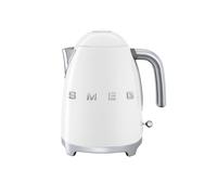 Smeg 50's Style Retro Range Breakfast Set, 1.7L 3000W Kettle and Multi-Functional Control 4-Slice 2000W Toaster White