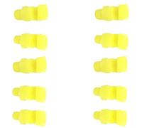 1/8,1/4,3/4,1/2 PP Plastic Fan Shape Spray Nozzle for Home Use Wear Resistant Sprayer Connector for Efficient Cleaning and Storage for Garden and Household Tasks 1/2 (hole diameter 8.0mm) 10pcs