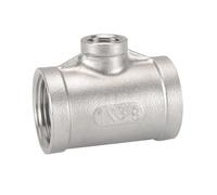 1/8" 1/4" 3/8" 1/2" 3/4" 1" 2" 3" 4" BSP Female Reducing Tee 3 Ways 304 Stainless Steel Pipe Fitting Reducer Connector(3 to 1 Inch)