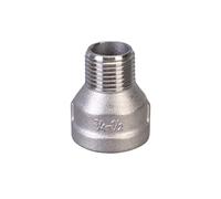 1/8" 1/4" 3/8" 1/2" 3/4" 1" BSP Female to Male Thread Reducer 304 Stainless Steel Pipe Fitting Connector Adpater(Size:DN25 to DN20)