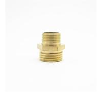 1/8" 1/4" 3/8" 1/2" 3/4" 1" BSP Male Thread Brass Pipe Fitting Equal Reducing Hex Nipple Coupler Connector Adapter,NO8