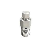 1/8" 1/4" 3/8" 1/2" 3/4" 1" BSPT NPT Male Thread 304 Stainless Steel Manual Air Pressure Vent Safety Valve Pressure Relief Valve(304SS BSPT1I4)