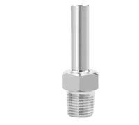 1/8" 1/4" 3/8" 1/2" 3/4" 1" BSPT NPT Male to 4 6 8 10 Mm 1/8-1 Inch Tube OD Auto Weld 316L Stainless Steel Pipe Fitting(BSPT 3l8 Inch,1l4 Inch OD Tube)