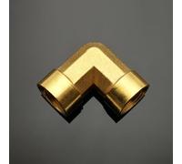 1/8" 1/4" 3/8" 1/2" 3/4" 1" Female x Male Thread 90 Deg Brass Elbow Pipe Fitting Connector