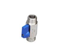 1/8" 1/4" 3/8" 1/2" 3/4" 2 Way Mini Male Thread Ball Valv 304 Stainless Steel Corrosion Resistant Ball Valve 63 bar(1/8")