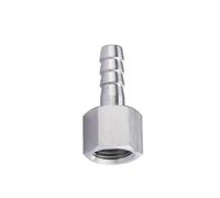 1/8" 1/4" 3/8" 1/2" 3/4" BSP NPT Male Female To 4 5 6 8 10 12 14 16 19 25 Mm Hose Barb 304 Stainless Steel Pipe Fitting Connetor(NPT Female,6MM BARB OD_1/8")