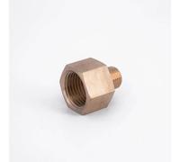 1/8" 1/4" 3/8" 1/2" 3/4" NPT BSP Female Male Hex Reducer Bush Brass Pipe Fitting Connector Coupler Adapter,Female to Male,1l2 NPT, 1l2 BSPT