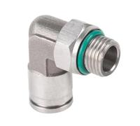 1/8" 1/4" 3/8" 1/2" 3/4" NPT Female Male Pneumatic Elbow 304 Stainless Push in Quick Connector Release Air(PLG BSPP,8-04 (8MM-1L2)_1 PC)