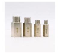1/8" 1/4" 3/8" 1/2" Male To Female Brass Pneumatic Check Valve Full Port One Way Non-return Valve For Air Water Oil Gas IDGTTLDF(1/8")