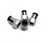 1/8" 1/4" 3/8" 1/2" NPT BSPT Female 1/8-5/8" Inch Tube OD Straight Brass Pneumatic Push In Connect Air Fitting Quick Release(BSPT,3.96mm 5l32 Inch,1/8")