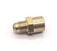 1/8" 1/4" 3/8" 1/2" NPT Female to SAE 45 Degree Brass Pipe Fittings Flare