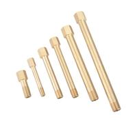 1/8" 1/4" 3/8" Brass Pipe Fitting Extend Length Female Molding Adapter Coupler Connector 50-100mm(1I8 50mm)