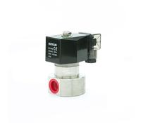 1/8" 1/4" High Pressure Stainless Steel Solenoid Valve 100bar/200bar 220V 110V 24V 12V(45295,12VDC-200 BAR)