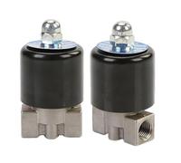 1/8 1/4 Inch Stainless Solenoid Valve DN8 Normally Closed/Open Stainless Steel 1Pcs(1/8",G_220VAC_Normally Closed)