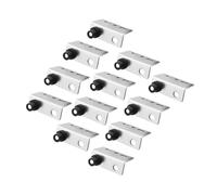 1/8/12PCS Heavy Duty Pivot Hinges Concealed Shaft Door with Bushing Invisible Cabinet Up and Down Hinge Hardware(12PCS)