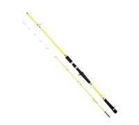 1.8/2.1m Sea Boat Fishing Travel Pole, 10-60g Safe Load, 2500G Flat Ground Lifting Capacity, For Boat, Offshore & Pier Fishing(1.8m White Fruit Boat Rod Handle)