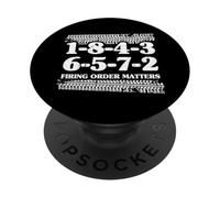 1-8-4-3-6-5-7-2 Firing Order Matters V8 Big Block 18436572 PopSockets Adhesive PopGrip