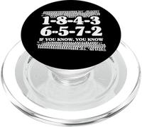 1-8-4-3-6-5-7-2 If You Know 18436572 Firing Order Big Block PopSockets PopGrip for MagSafe