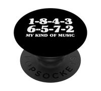 1-8-4-3-6-5-7-2 My Kind Of Music 18436572 V8 Big Block PopSockets Adhesive PopGrip