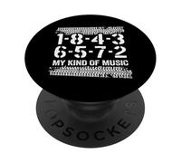 1-8-4-3-6-5-7-2 My Kind Of Music 18436572 V8 Big Block PopSockets Adhesive PopGrip