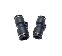 1/8 5/32 3/16 1/4 5/16 3/8 1/2 5/8 Inch 4 6 8 10 12 Mm PU/PG Push In Connect Pneumatic Air Fitting Connector Adapter(3l8 Inch,10mm)
