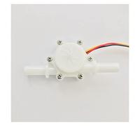 1.8-5V DC Hall Effect Water Flow Sensor 10mm Plug 0.3-10L/min Food Grade POM