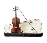 1/8 Acoustic Violin Maple Panel Fiddle Solidwood Violin With Carrying Case Jujube Bow For Beginners (Color : Violin)