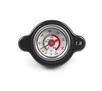 1.8 Bar High Pressure Radiator Cap 25.6psi with Temperature Gauge For Honda Yamaha Kawasaki Suzuki Polaris Ranger Husqvarna Motorcycle Dirt Bike KTM ATV Models