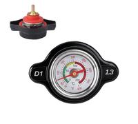 1.8 Bar High Pressure Radiator Cap 25.6Psi With Temperature Gauge For Kawasaki Motorcycle ATV