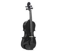 1/8 Black Acoustic Violin Fiddle With Case Bow With Accessories For Beginners Performance