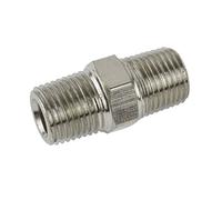 1/8" BSP Male to Male Air Line Hose Compressor Fitting/Connector/Union FT070